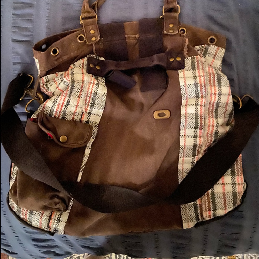 Free People Canvas Crossbody